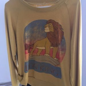 Vintage lion king sweater